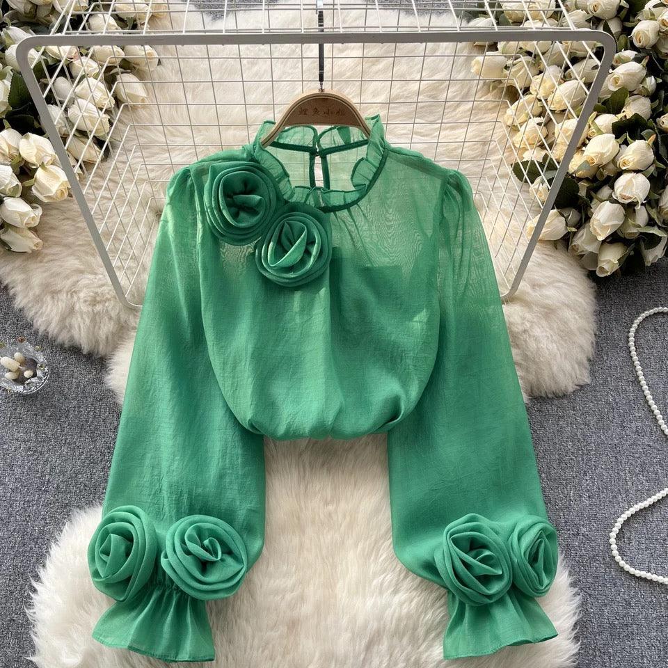 Freya Rosette Blouse