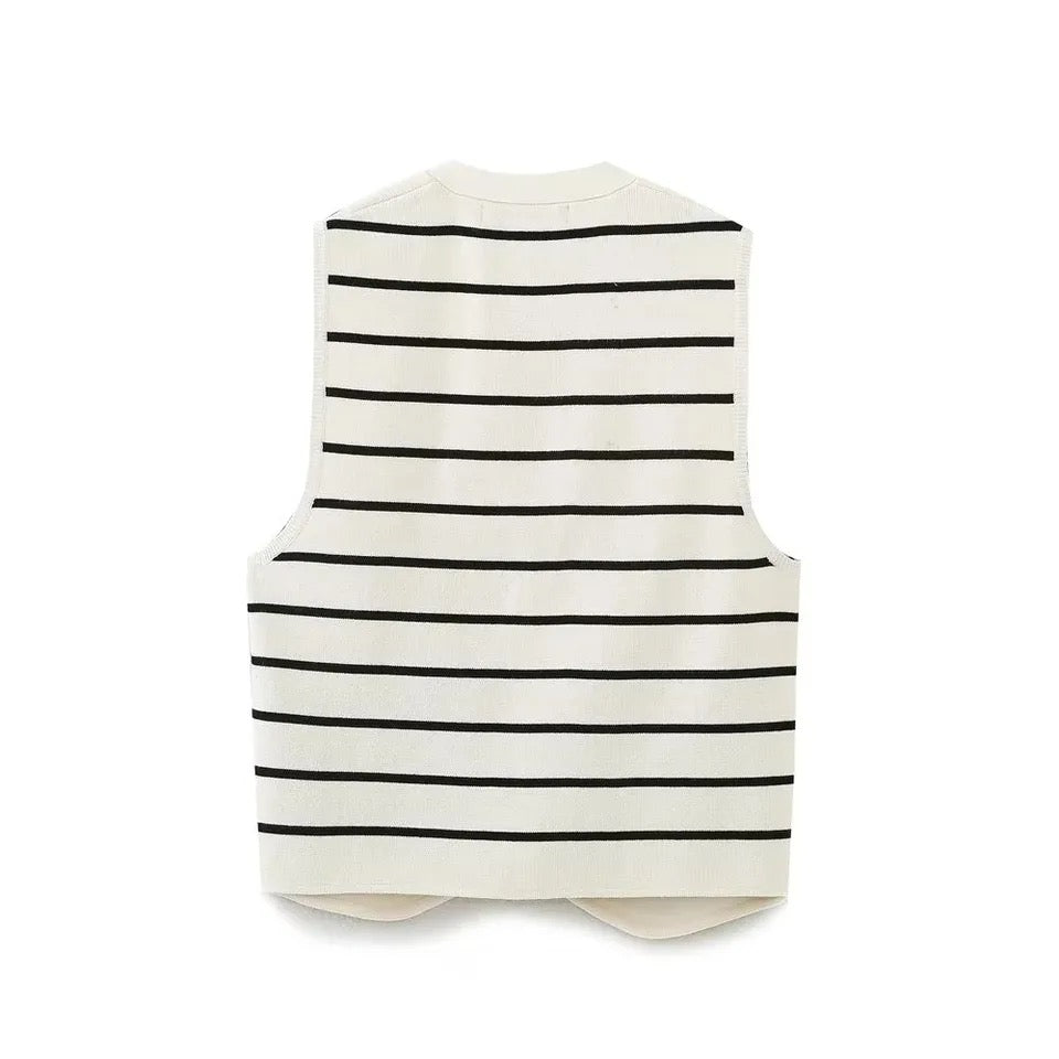 Dolo Statement Vest Summer Casual Tops