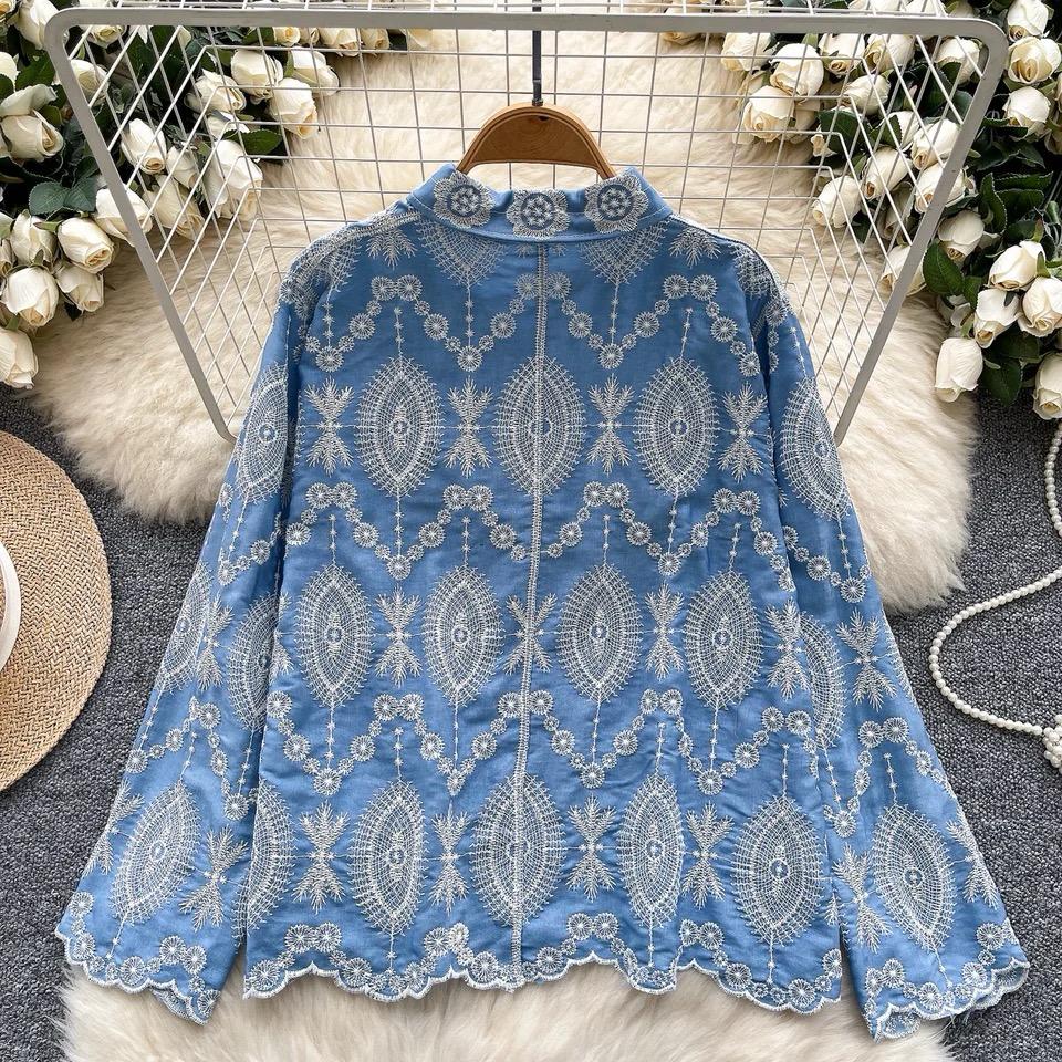 Dion Premium Embroidered Cotton Shirt