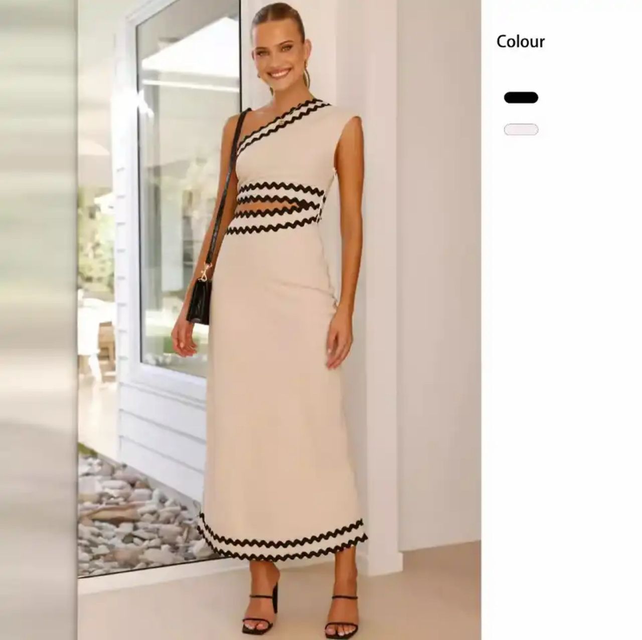 Sirina Statement Oneshoulder Summer Dress