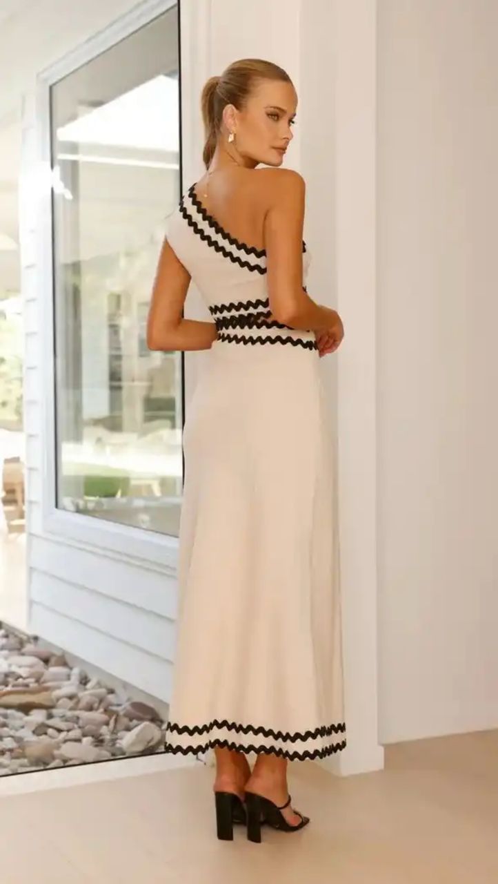 Sirina Statement Oneshoulder Summer Dress