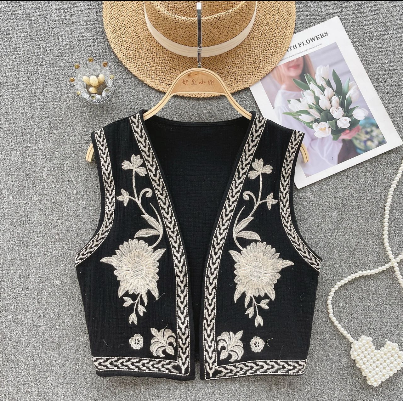 Sarai Statement Vest Top