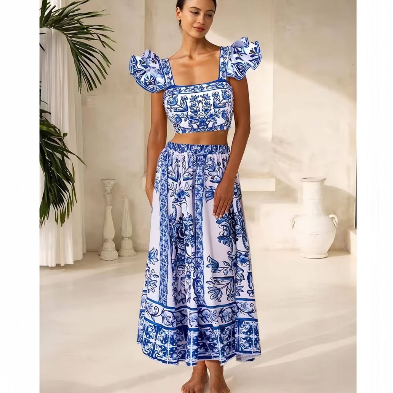Inaya Swimsuit With Skirt