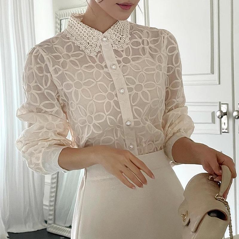 Irina Embroidered Formal Shirt