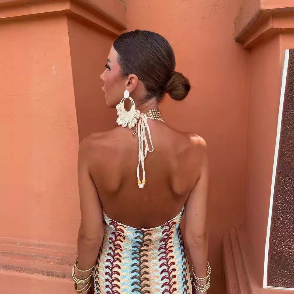 Reba Soft Crochet Dress -Resortwear