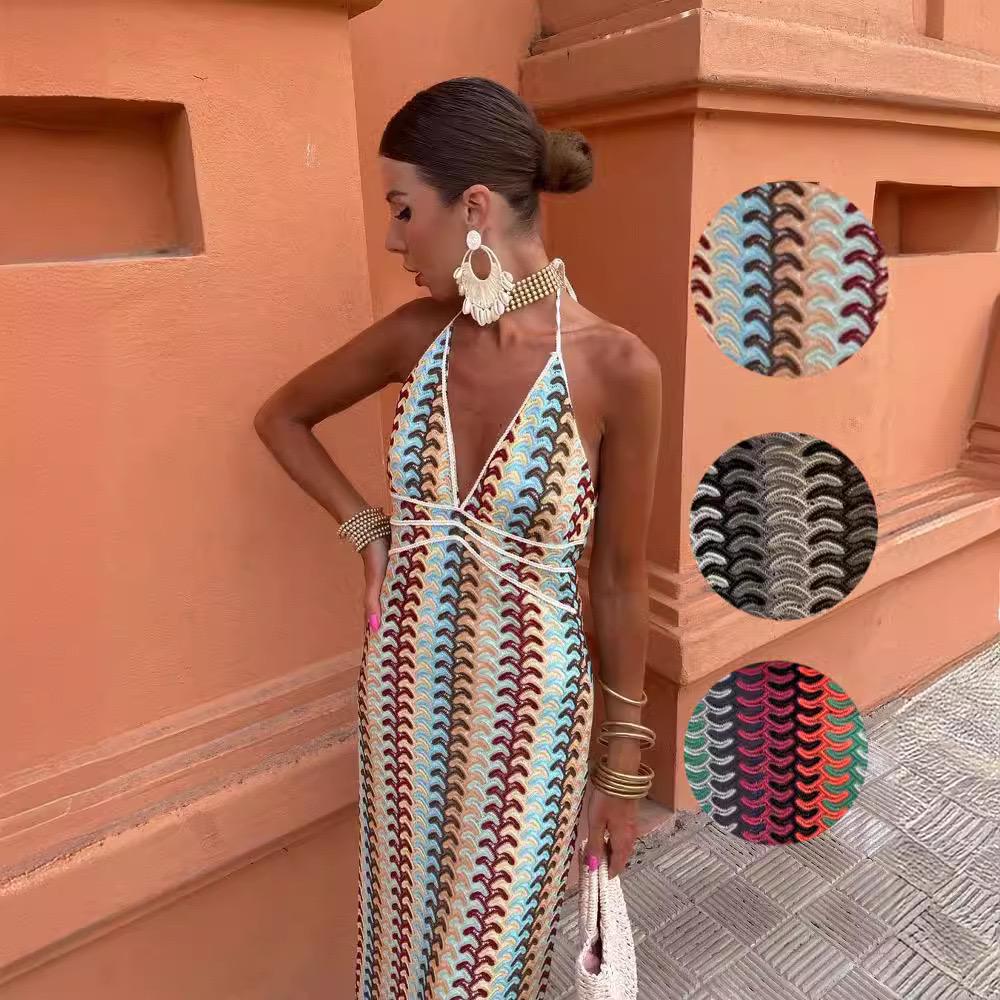 Reba Soft Crochet Dress -Resortwear