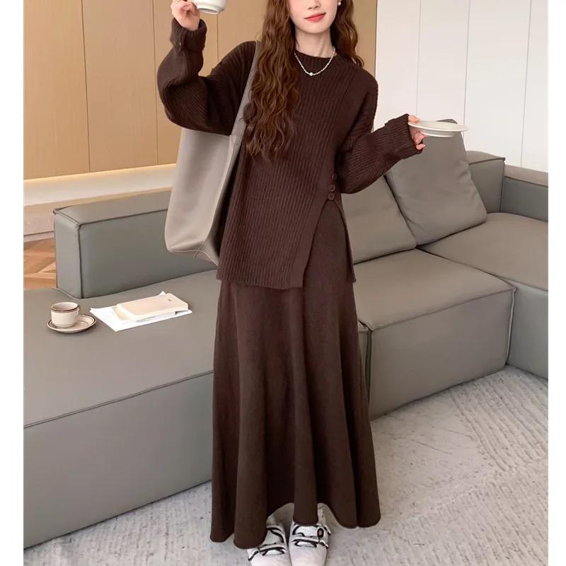 Sorella Winter Coord Set - Set Of Skirt And Sweater