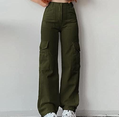 Roderno Cargo Statement Pants In Beige