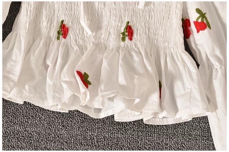 Nelly Embroidered Blouses