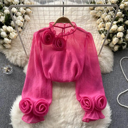Freya Rosette Blouse