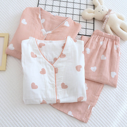 Olivia Cotton Padded Nightsuit In White