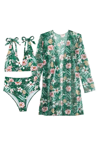 Fino Holiday Bikini Set with Cape