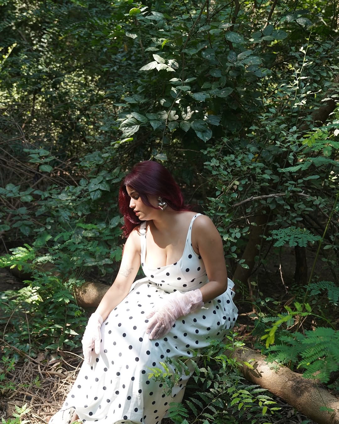 Neiman Polka Summer Holiday Maxi Dress