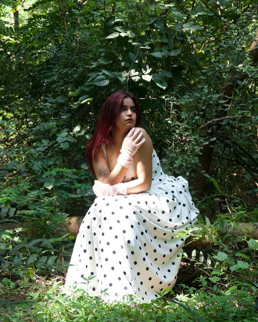 Neiman Polka Summer Holiday Maxi Dress