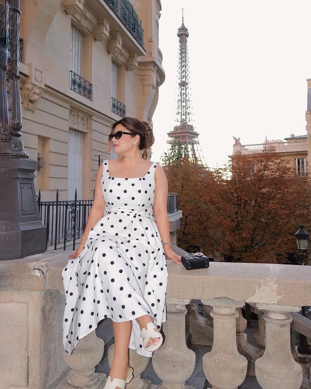 Neiman Polka Summer Holiday Maxi Dress