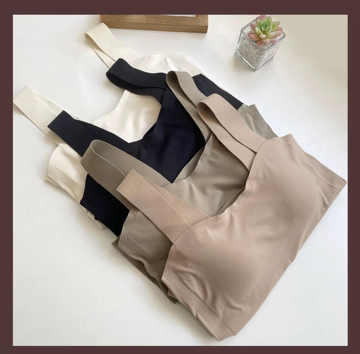 Mariam Tank Tops with Inbuilt Bra In White