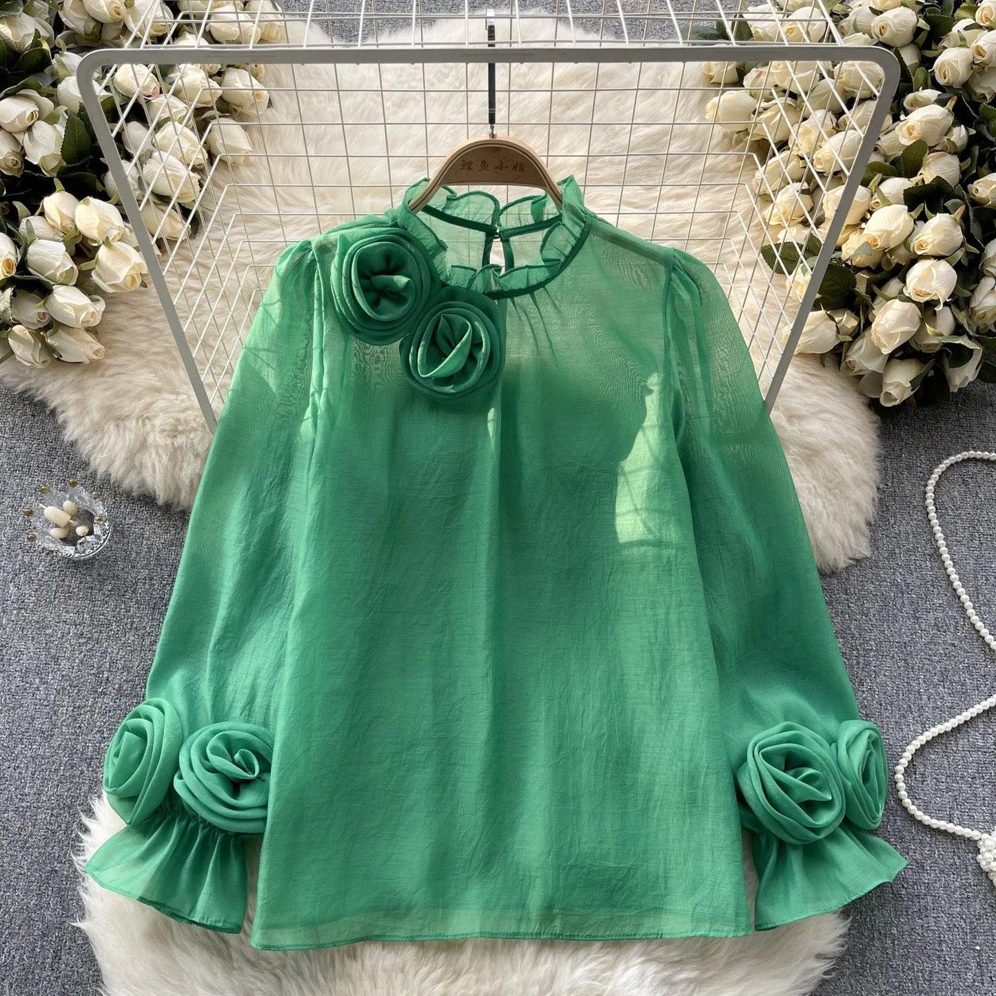 Freya Rosette Blouse