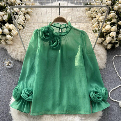 Freya Rosette Blouse