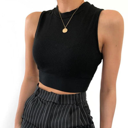 Rebbie Summer Tops In Black