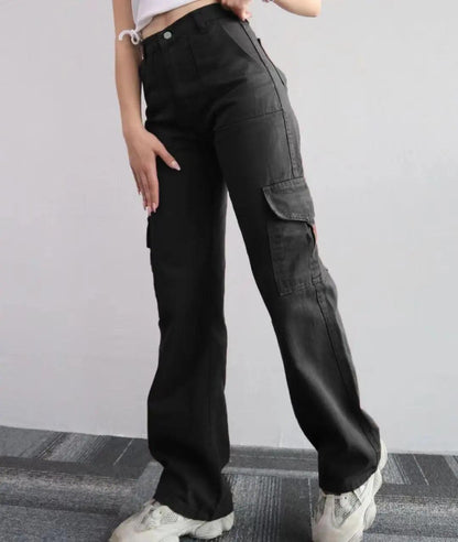 Roderno Cargo Statement Pants In Beige