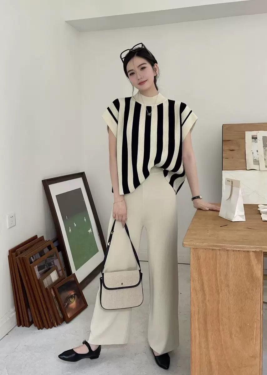 Arizona Ribbed Co-ord Set In Green