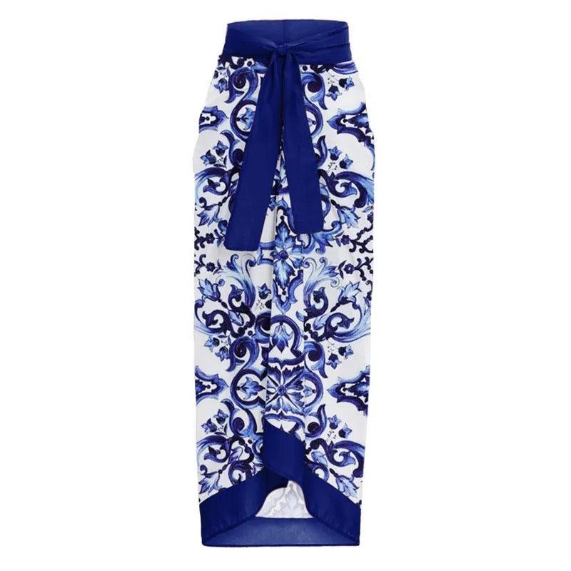 Gessy swimsuit with sarong
