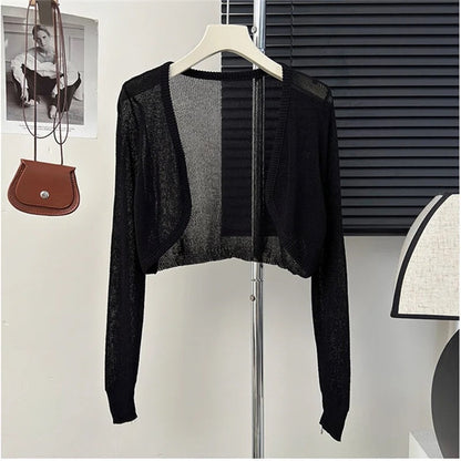 Dia Statement Summer Shrugs In Black