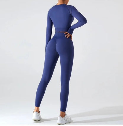 Remy Premium Activewear Set In Blue