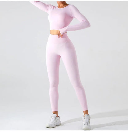 Remy Premium Activewear Set In Pink