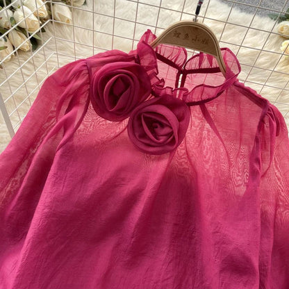 Freya Rosette Blouse