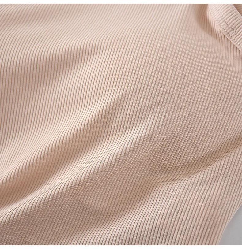 Nicole Tank Tops with Inbuilt Bra In Brown