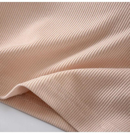 Nicole Tank Tops with Inbuilt Bra In Peach