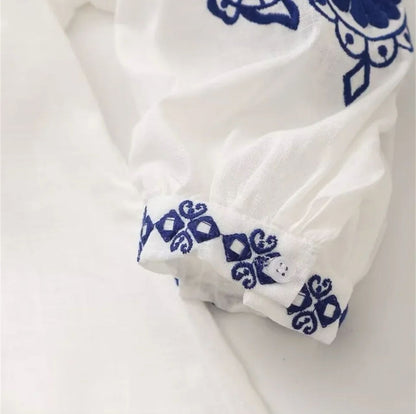 Ari Embroidered Summer Top