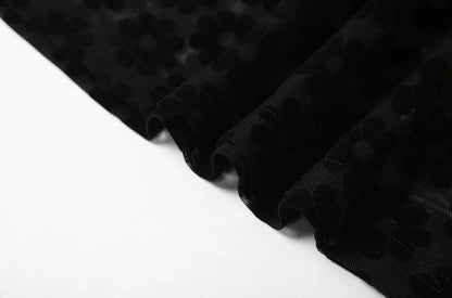 Emilia Statement Bodycon Mesh Dress