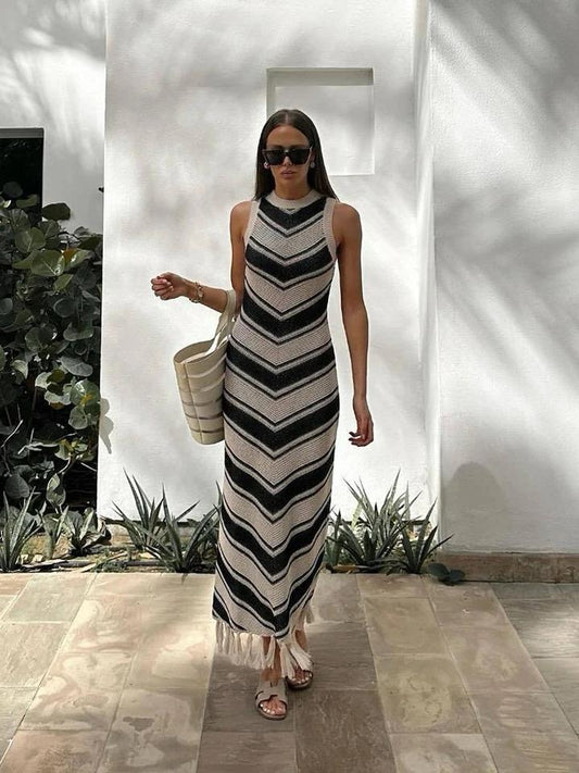 Silvia Soft Knit Holiday Dress