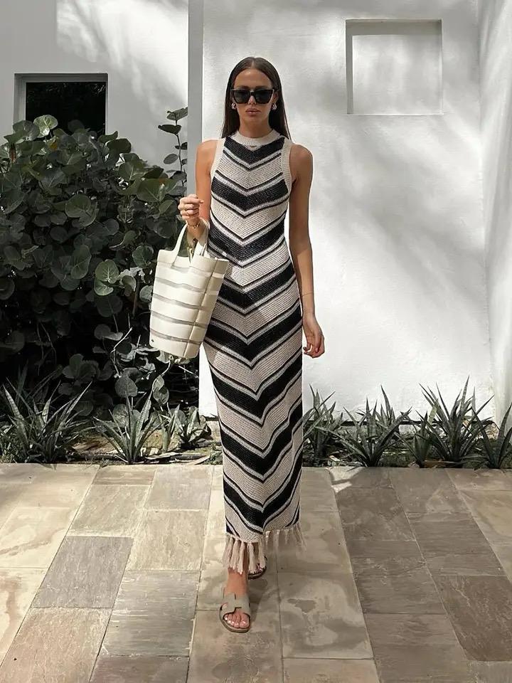 Silvia Soft Knit Holiday Dress