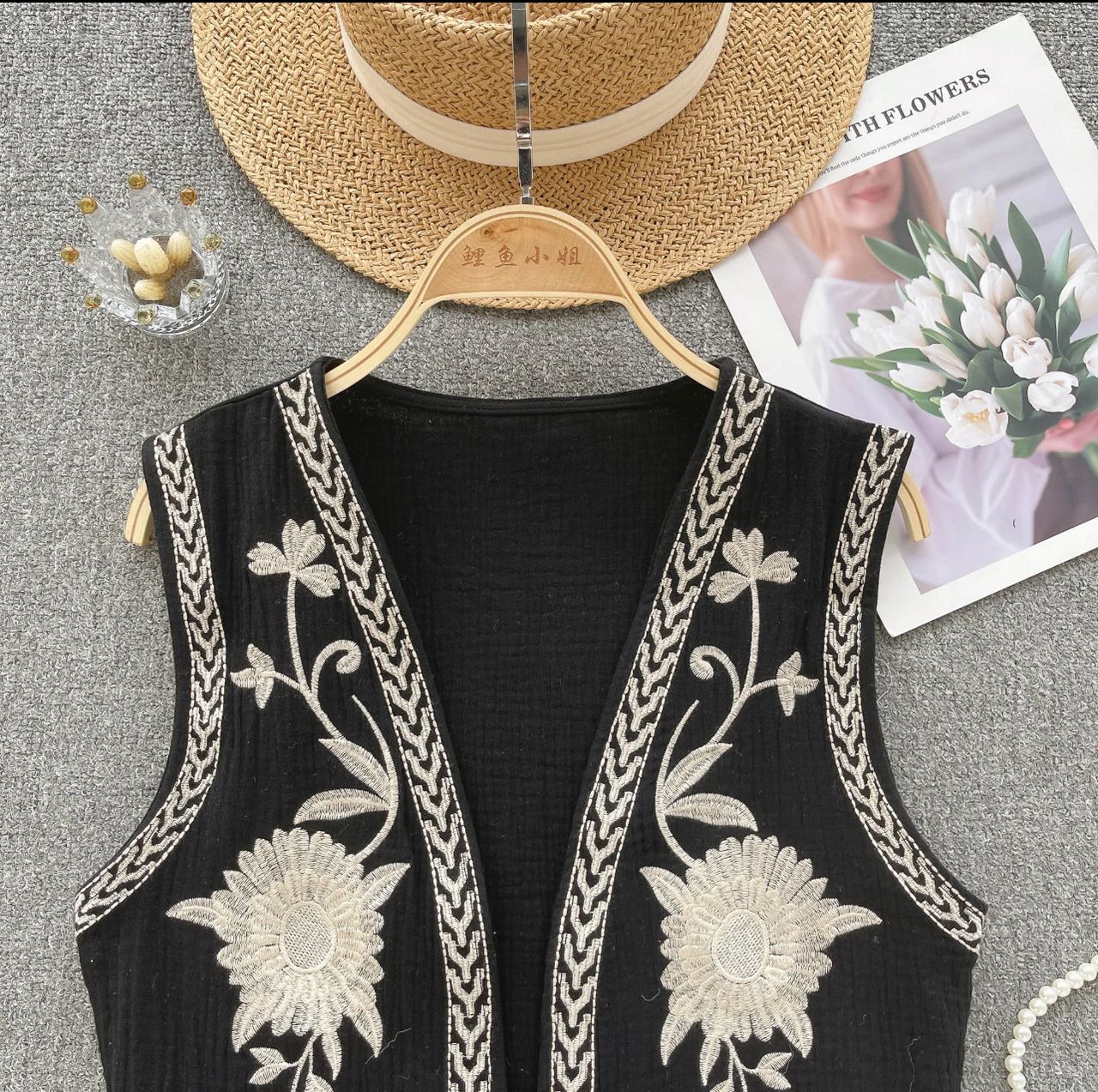 Sarai Statement Vest Top