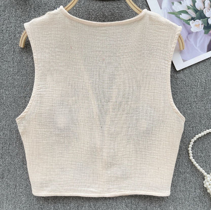 Sarai Statement Vest Top