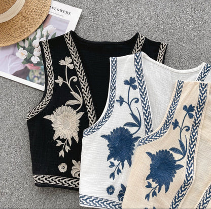 Sarai Statement Vest Top