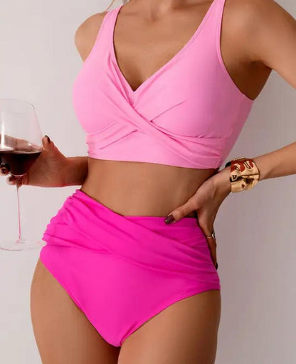 Ema Statement Summer Bikini In Pink