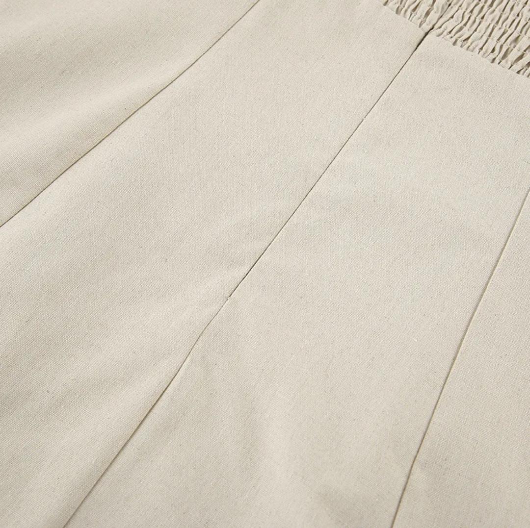 Maisie Offshoulder Holiday Tube Dress In Beige