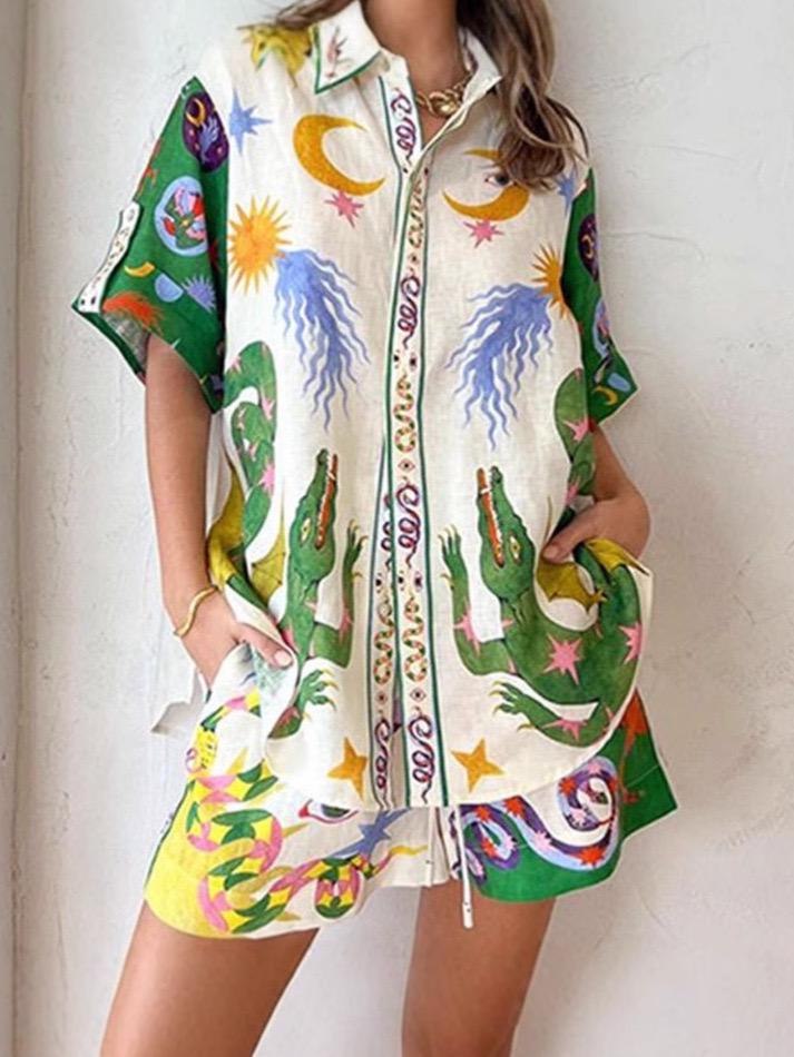 Danny Printed Summer Coord