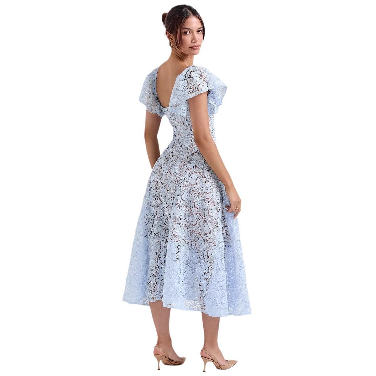 Tena Luxury Lace Midi Dress