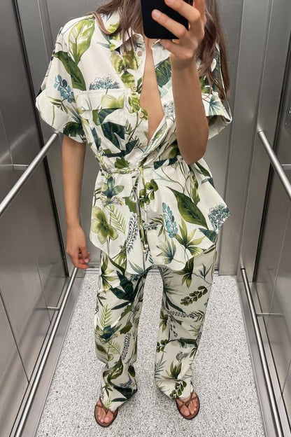 Taisiya Statement floral Coord Set