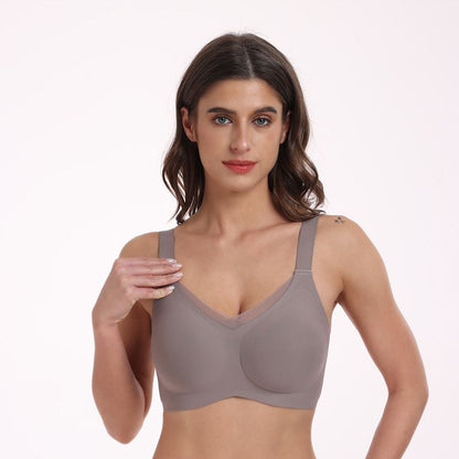 Anne Luxe Seamless Bralettes In Lilac Luster