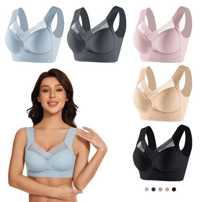 Anne Luxe Seamless Bralettes In Lilac Luster