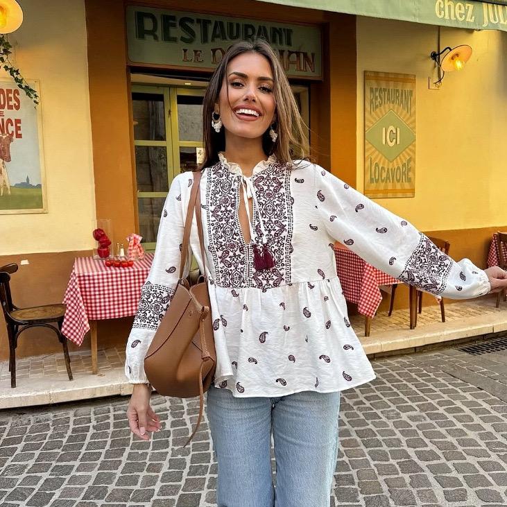 Joelle Printed Summer Top