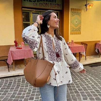 Joelle Printed Summer Top