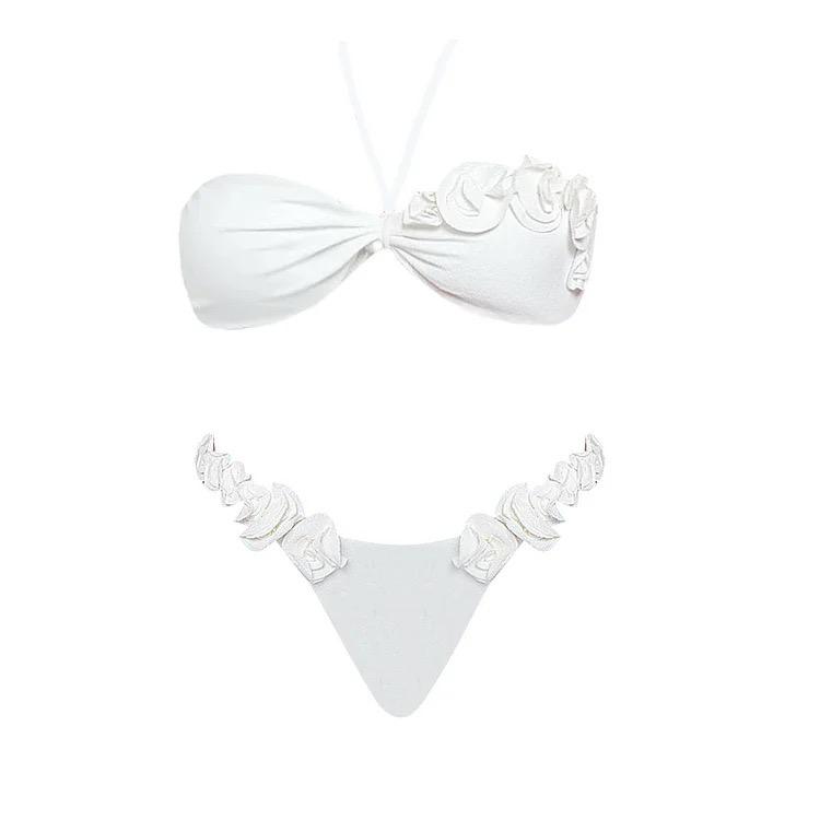 Lena Luxe Summer Bikini In White