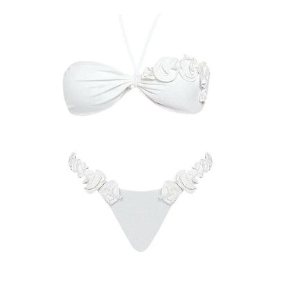 Lena Luxe Summer Bikini In White